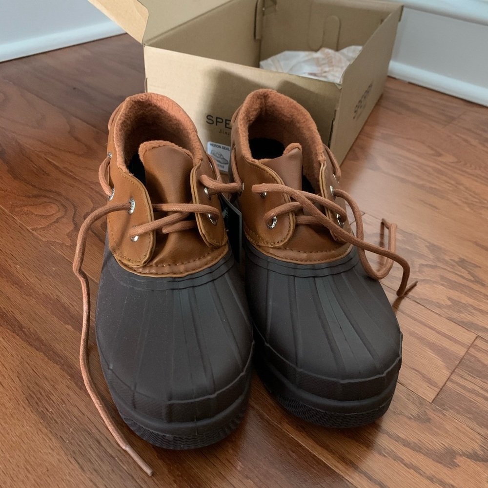 Sperry Top-Sider Heron Seal Brown Women’s 8.5 Shoe
